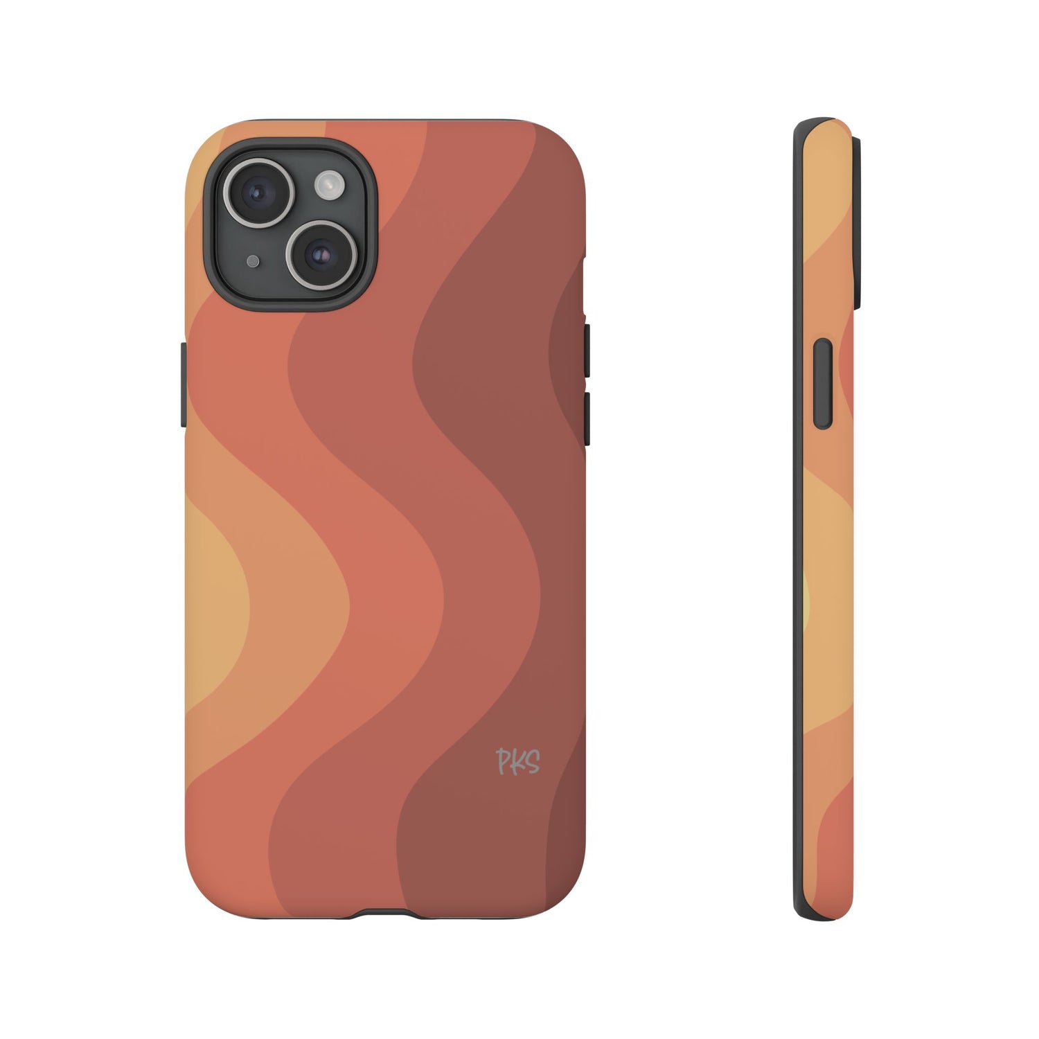 Waves of Caramel Tough Cases