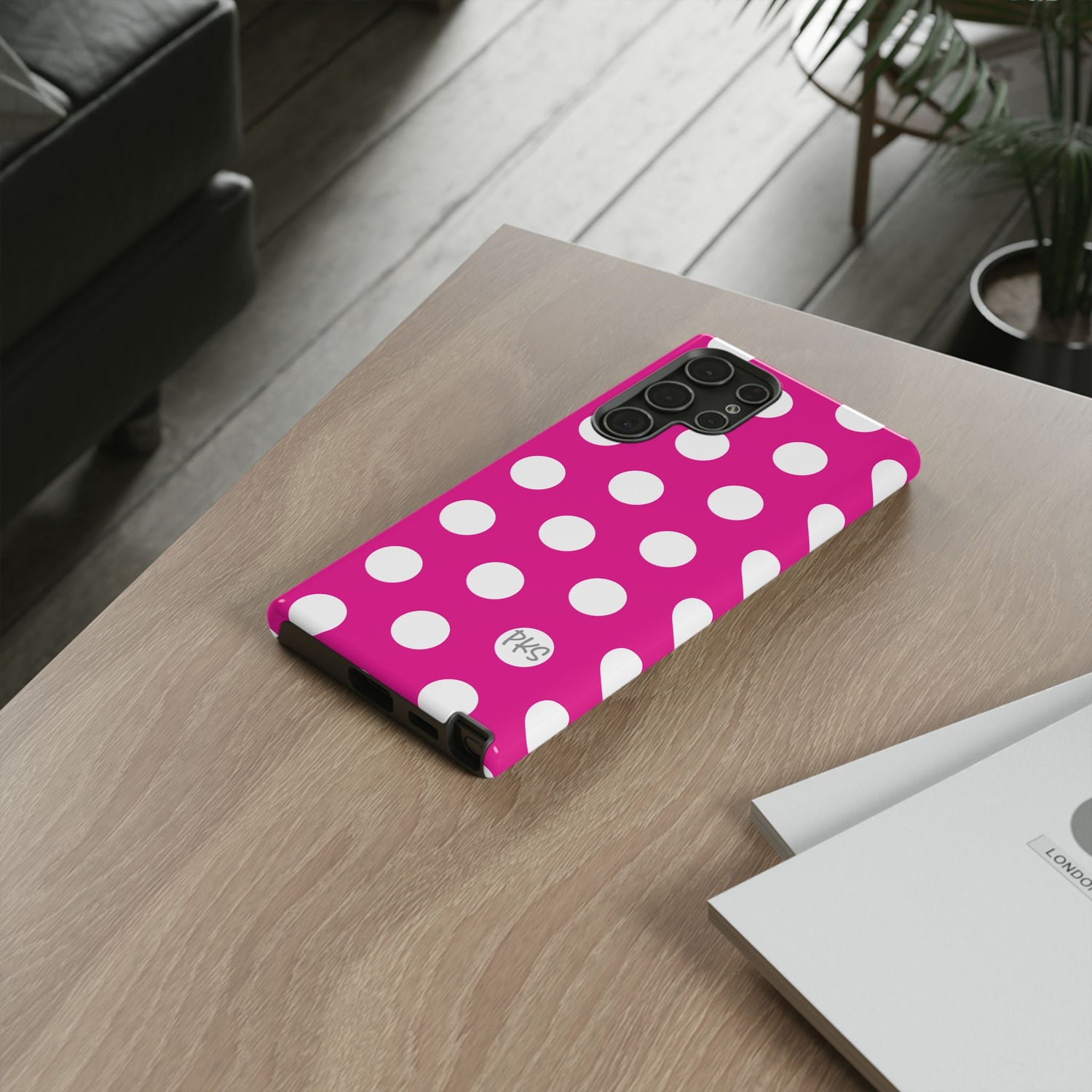 Pink Lemonade Dots – Cute Protective iPhone Cover