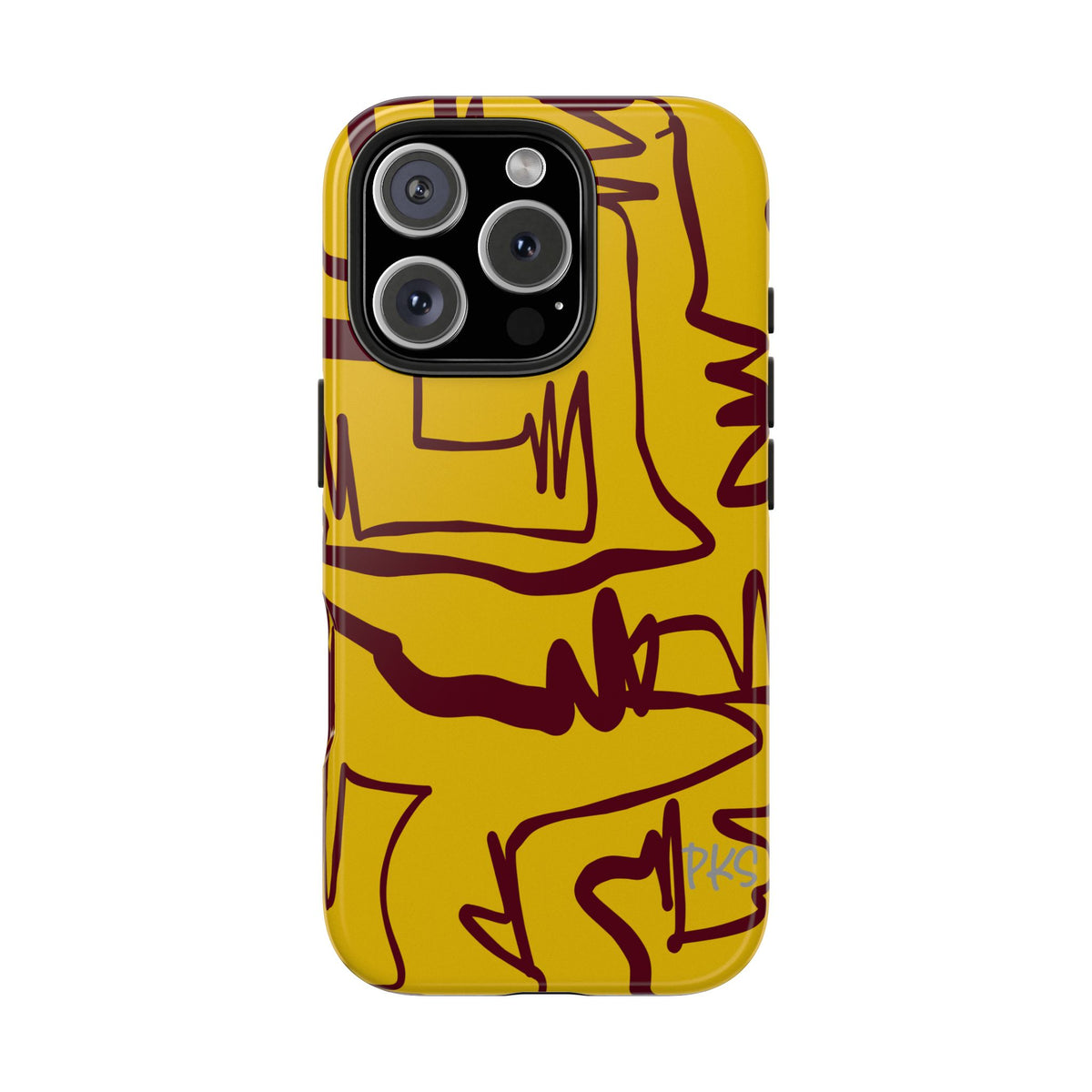 Unfiltered – Bold Scribble Art Protective Cover