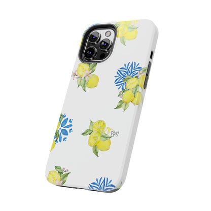 Limoni Sulle Piastrelle Tough Phone Cases