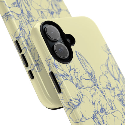 Garden in Blue Phone Case -  Tough Phone Case