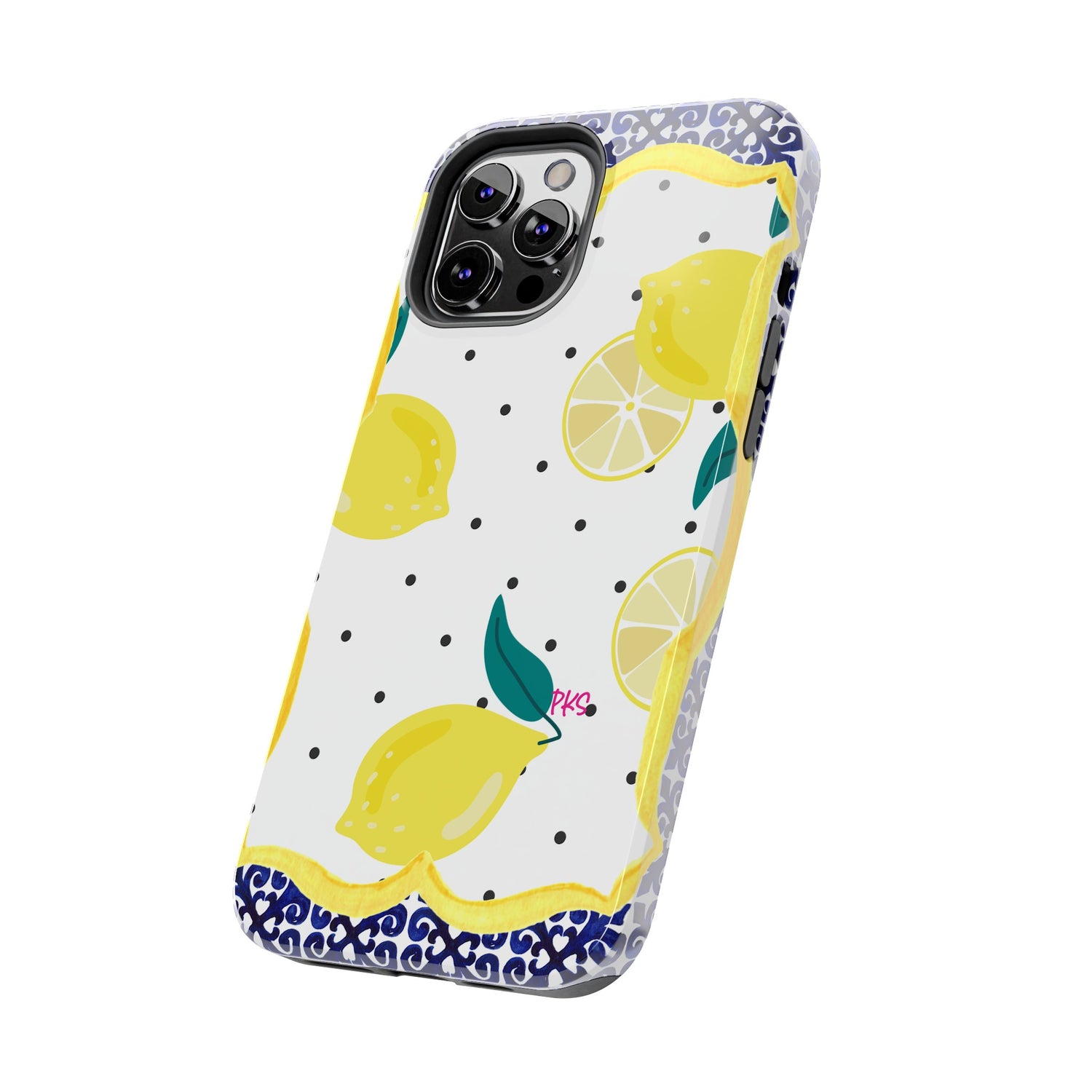 Mediterranean Lemon Tough Phone Case