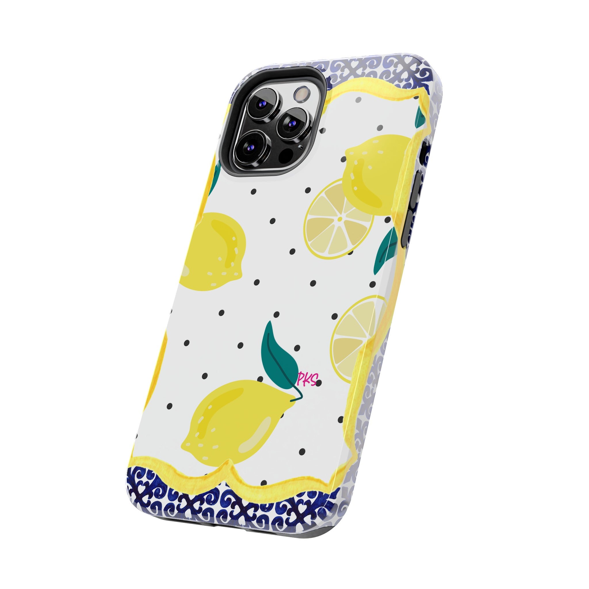 Mediterranean Lemon Tough Phone Case