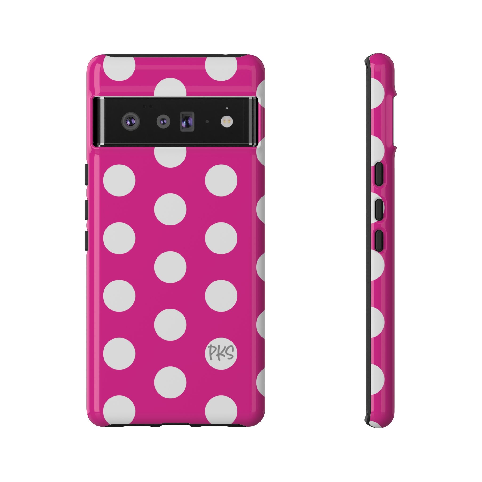 Pink Lemonade Dots – Cute Protective iPhone Cover