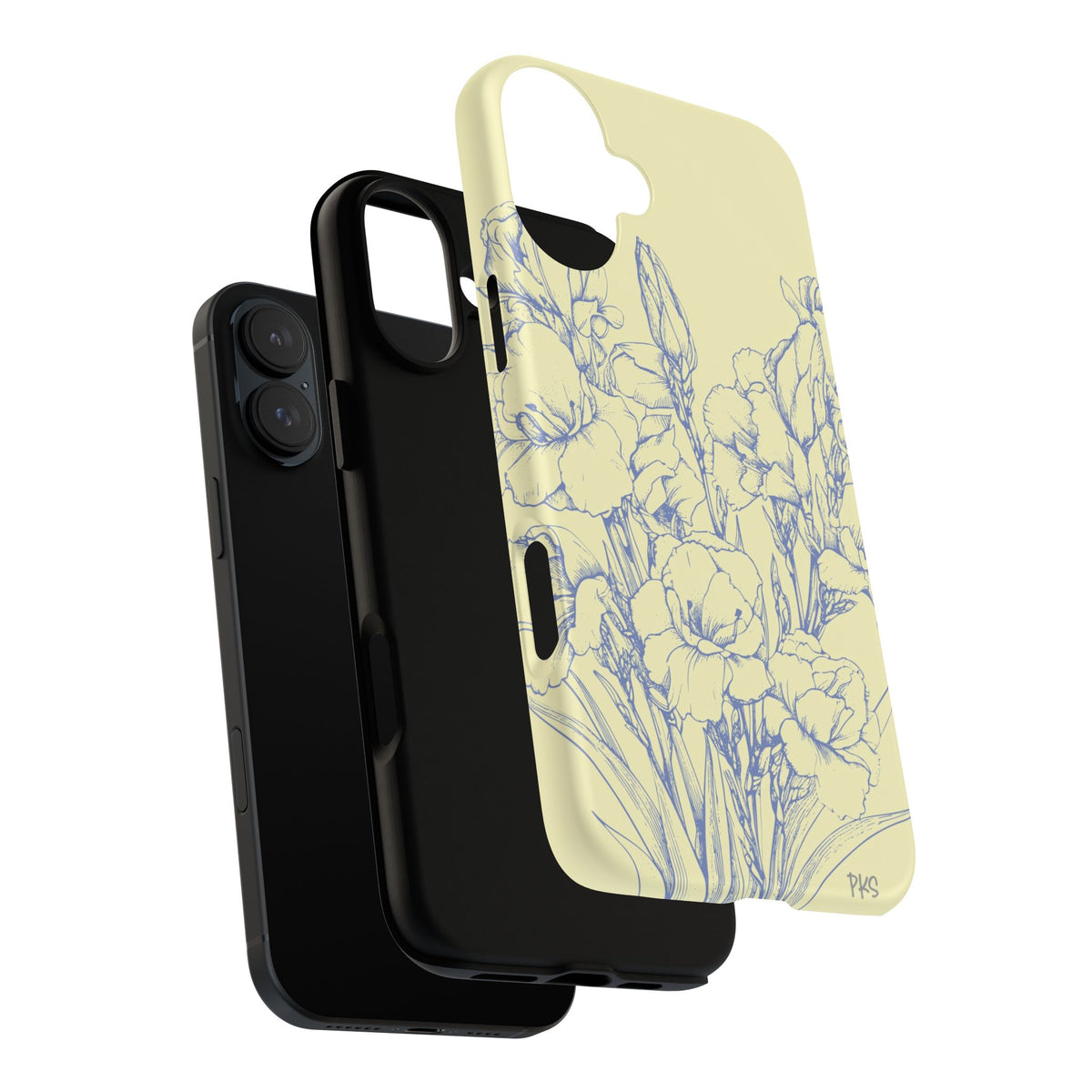 Garden in Blue Phone Case -  Tough Phone Case