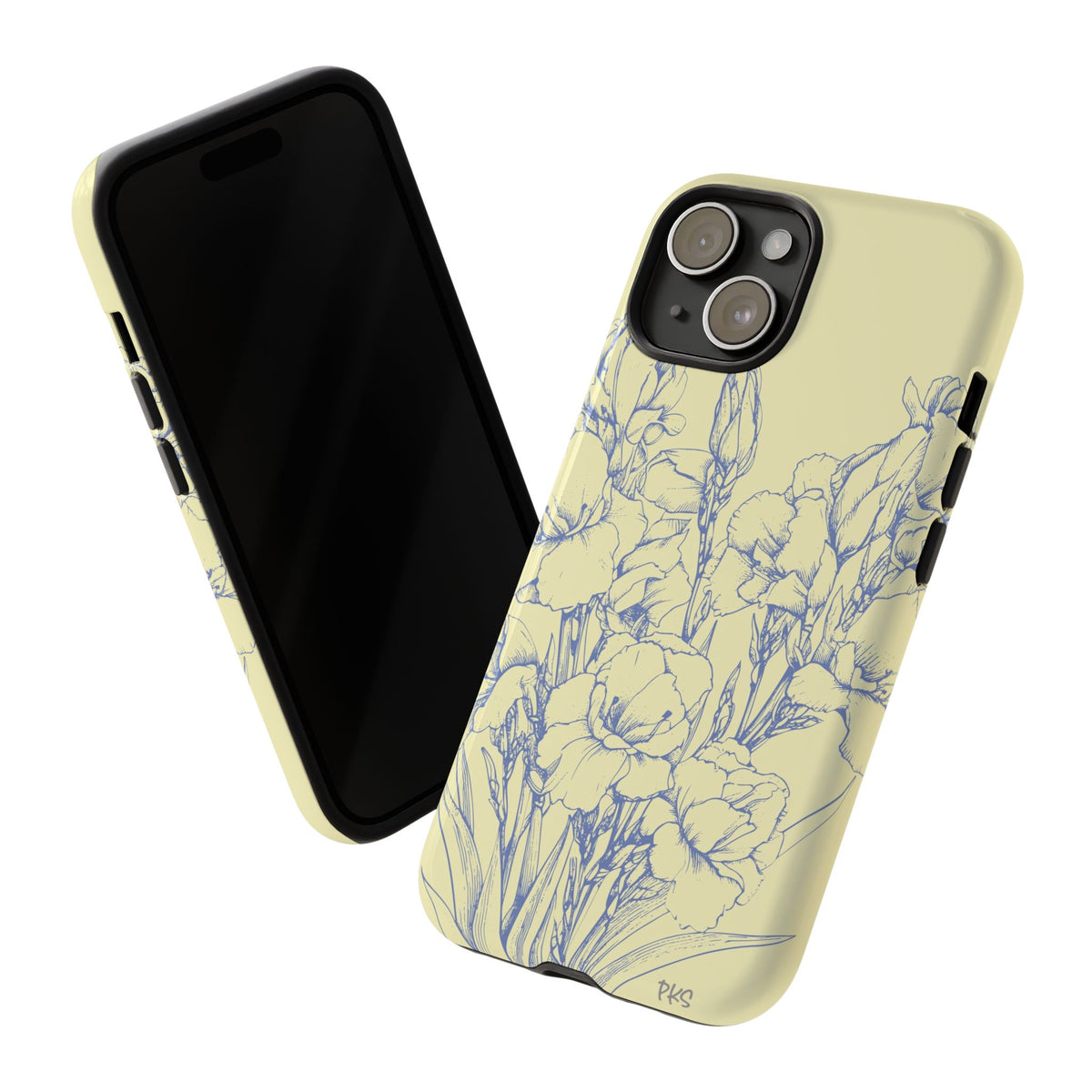 Garden in Blue Phone Case -  Tough Phone Case