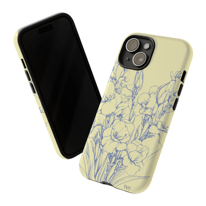 Garden in Blue Phone Case -  Tough Phone Case