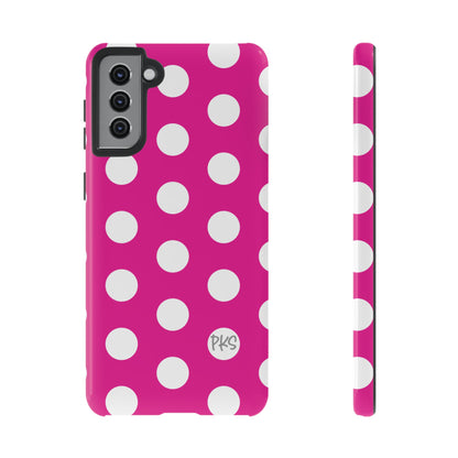 Pink Lemonade Dots – Cute Protective iPhone Cover
