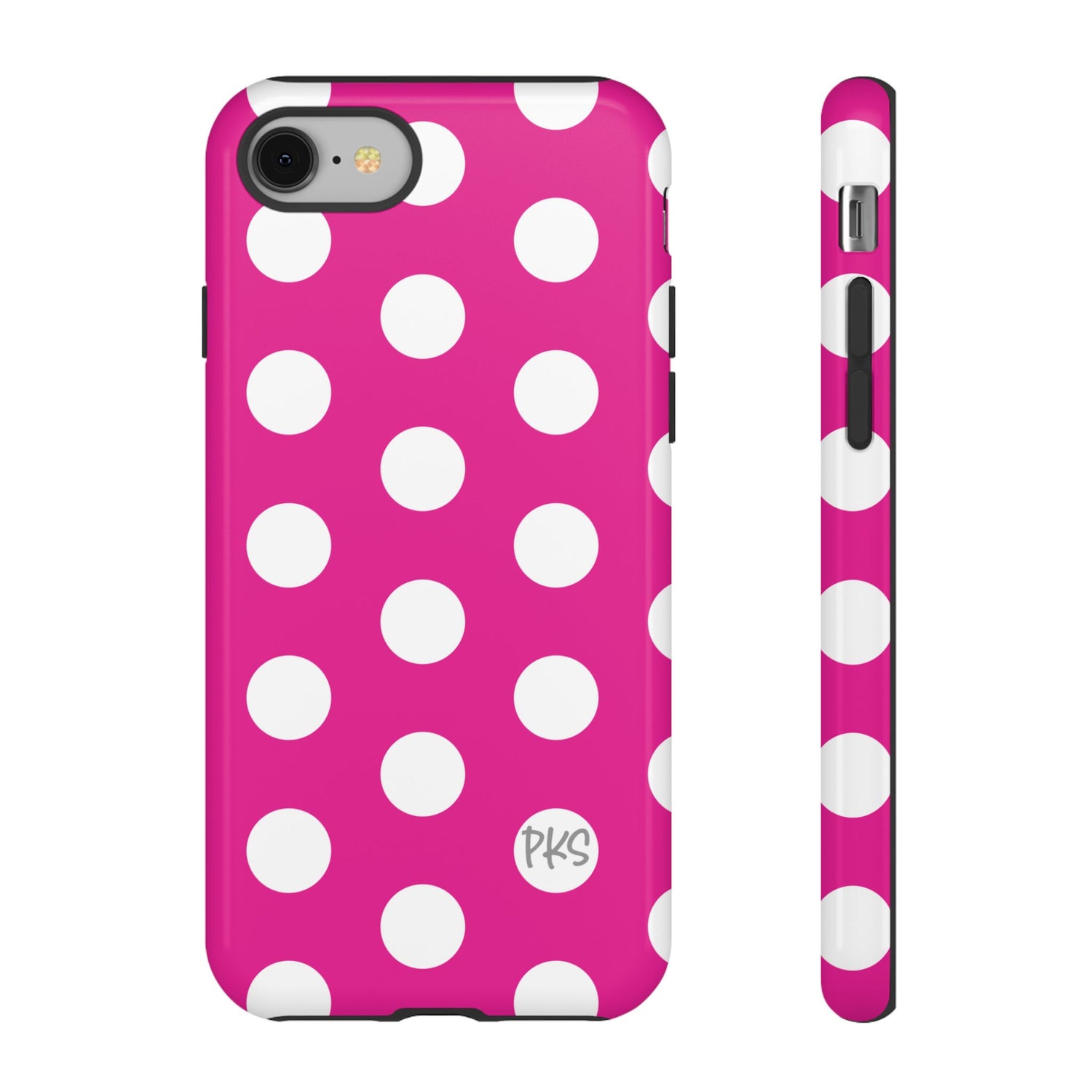 Pink Lemonade Dots – Cute Protective iPhone Cover