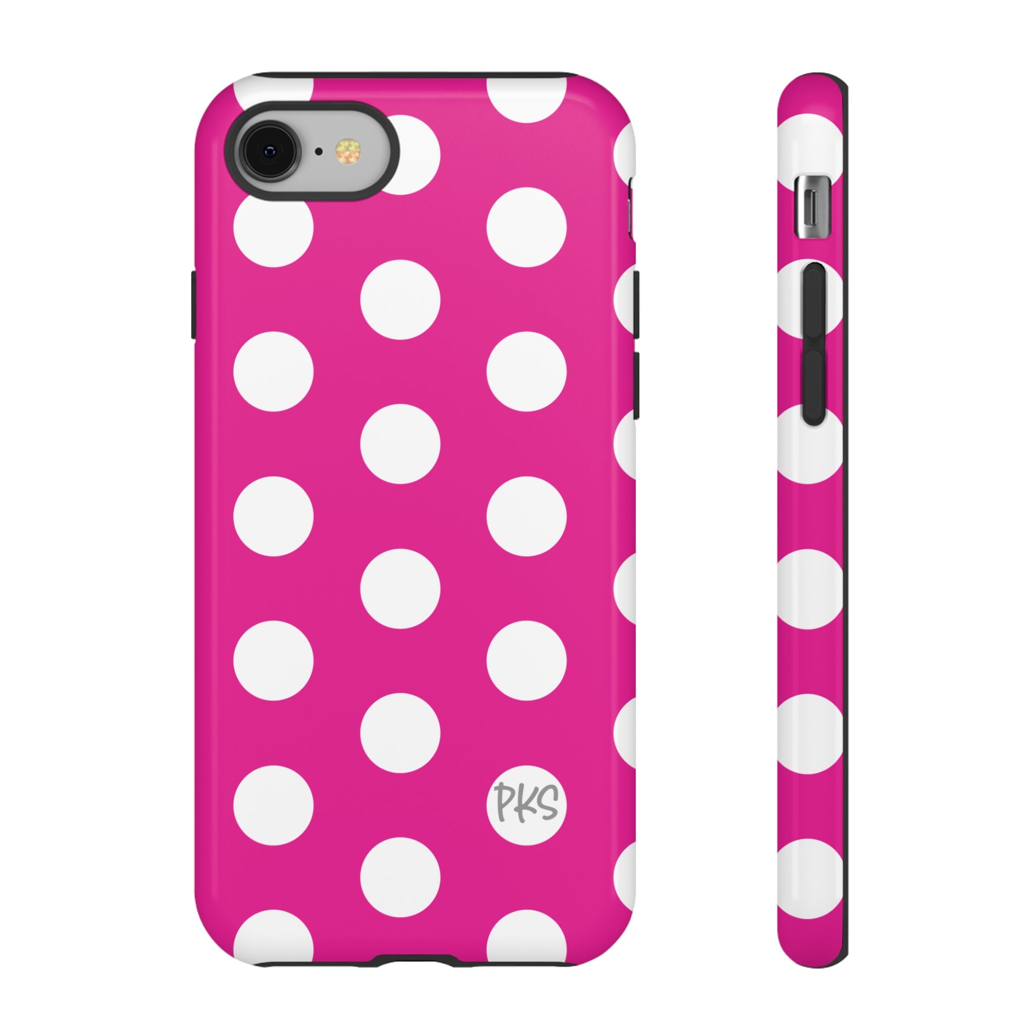 Pink Lemonade Dots – Cute Protective iPhone Cover