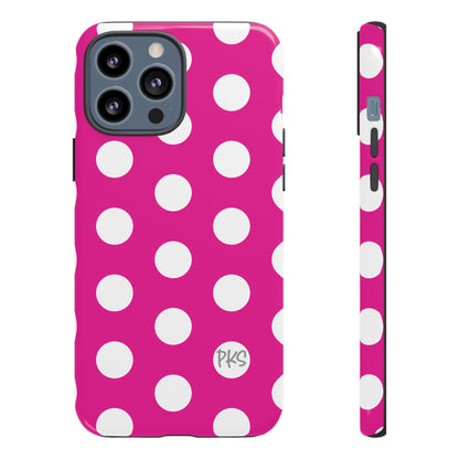 Pink Lemonade Dots – Cute Protective iPhone Cover