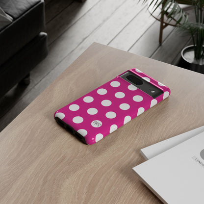 Pink Lemonade Dots – Cute Protective iPhone Cover