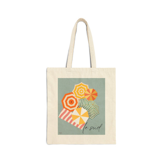 Le Sud Cotton Canvas Tote Bag