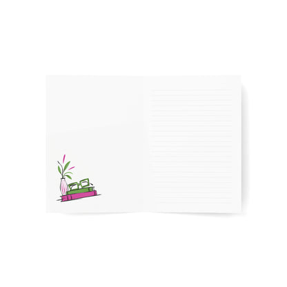 "Girl, don’t be afraid to be Bold" SaySo Note - Pack of 10 Elegant Lined Cards