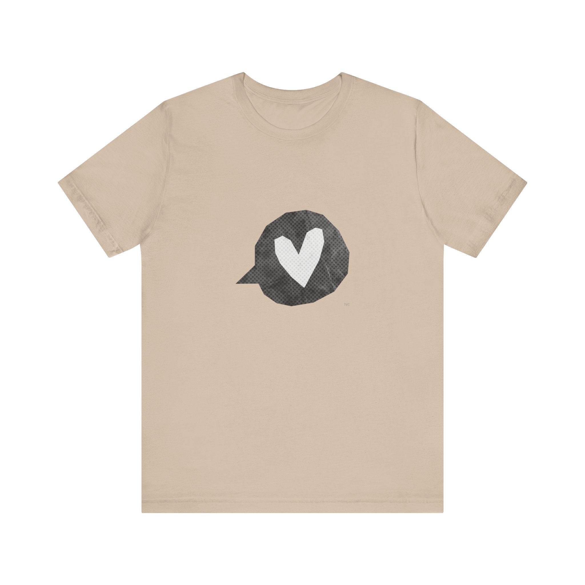 Heartfelt Words Unisex Tee - Love Celebration Shirt, Casual Wear, Gift for Friends, Pride Apparel, Everyday Comfort