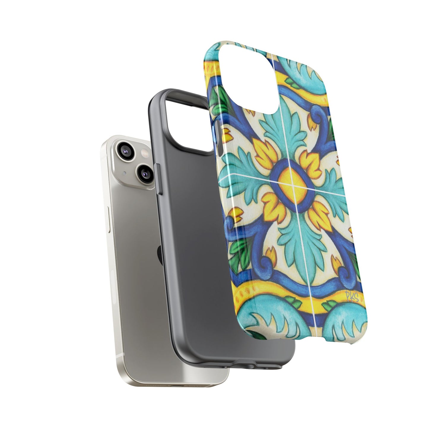 Vibrant Mediterranean Inspired Tile Tough Case