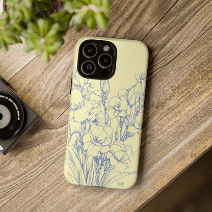 Garden in Blue Phone Case -  Tough Phone Case