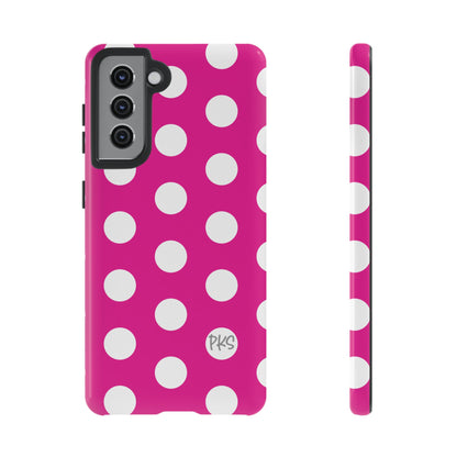 Pink Lemonade Dots – Cute Protective iPhone Cover