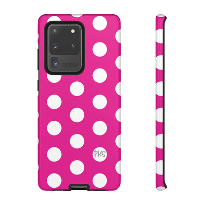 Pink Lemonade Dots – Cute Protective iPhone Cover