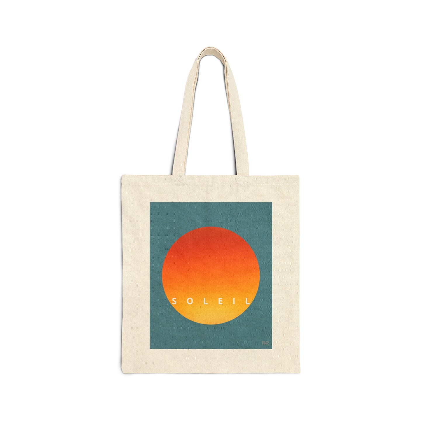 Soleil Cotton Canvas Tote Bag