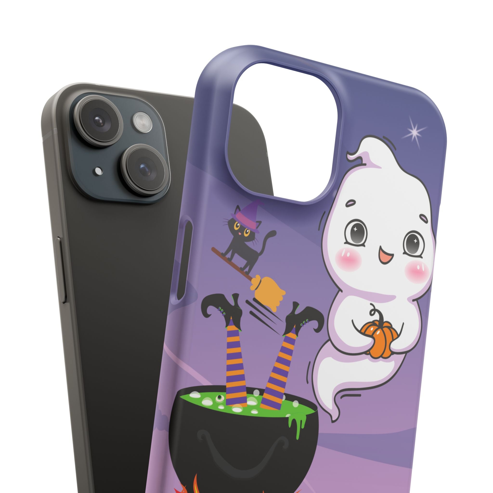 Naught Or Nice Ghost Life Slim Case