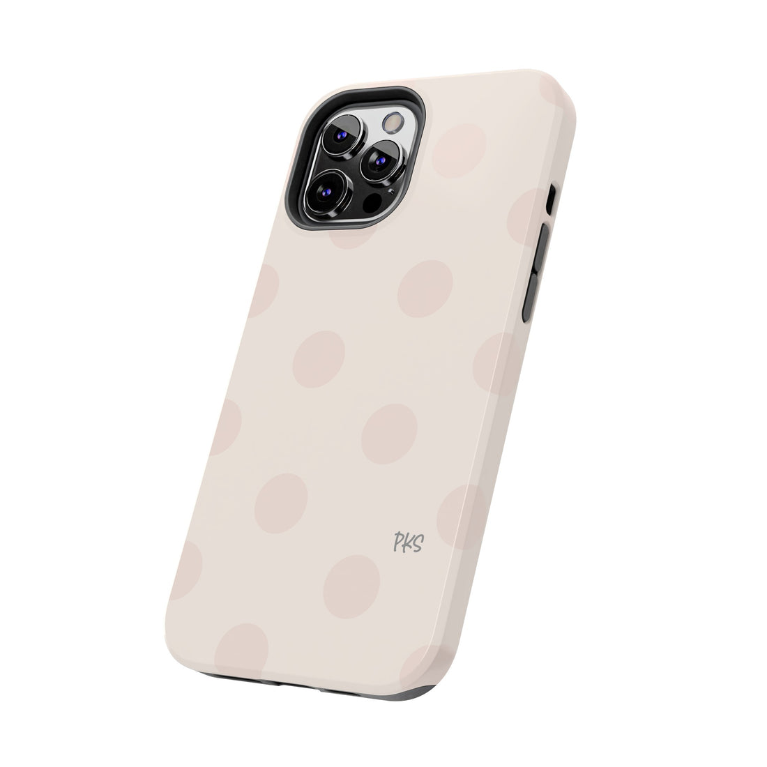 Blushing Polka Dot Celebration Tough Phone Case