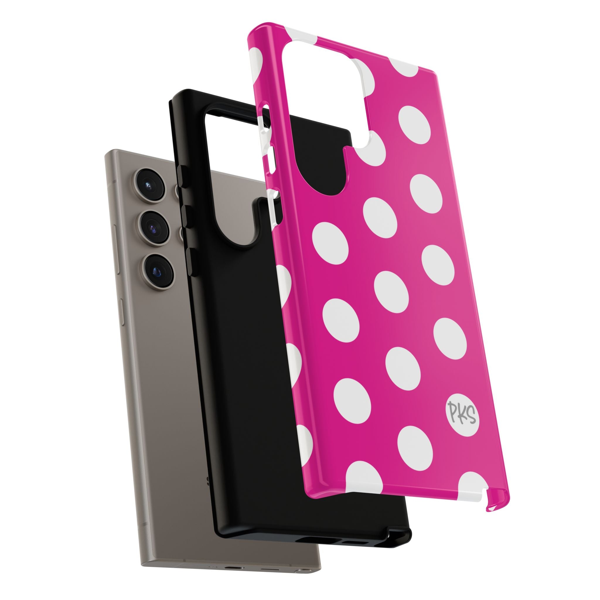 Pink Lemonade Dots – Cute Protective iPhone Cover