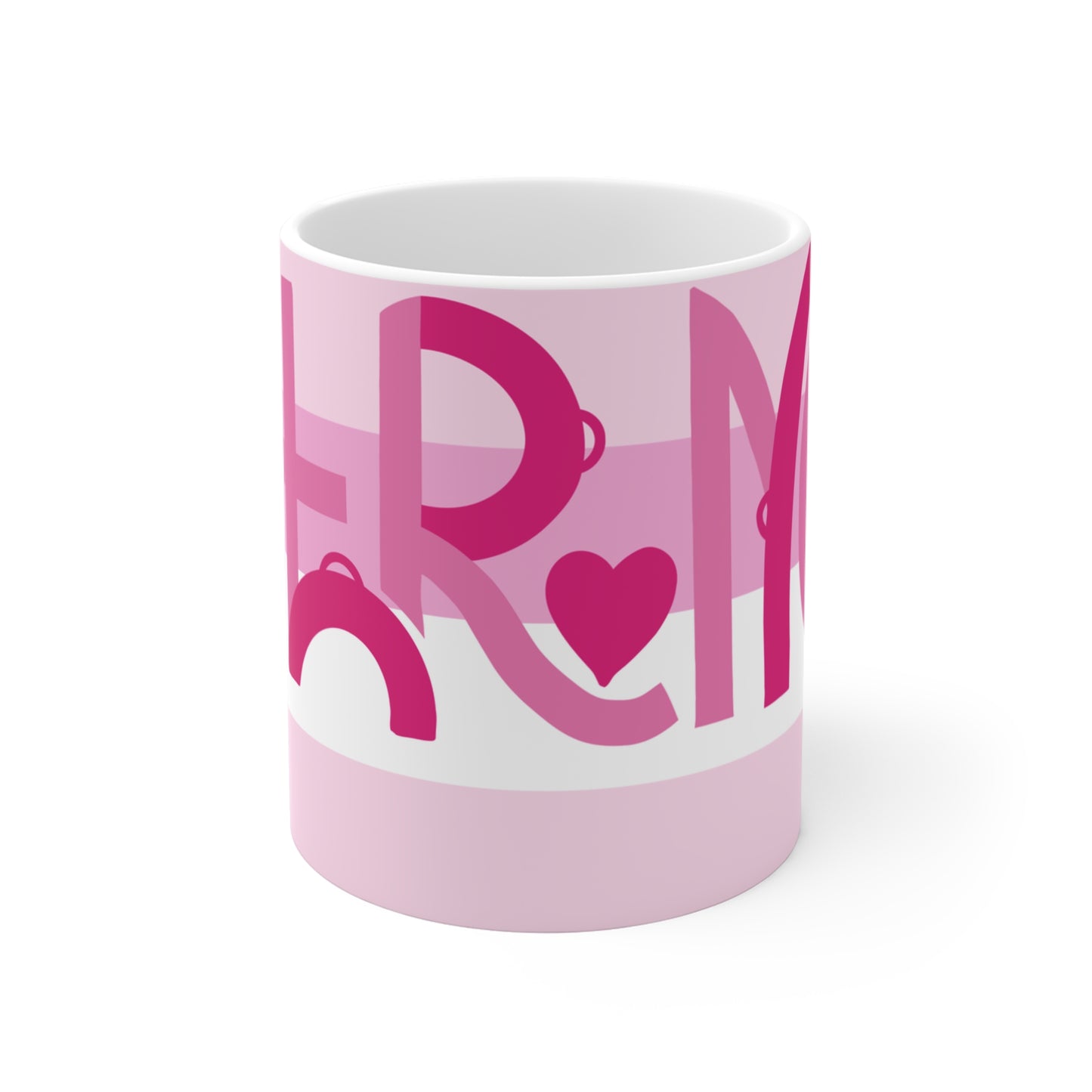 "Strong" Breast Cancer Mug 11oz