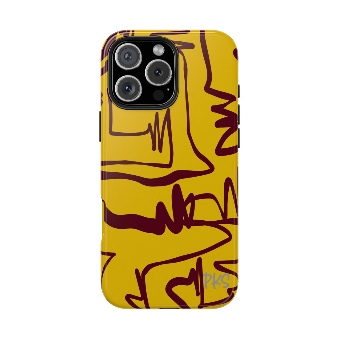 Unfiltered – Bold Scribble Art Protective Cover
