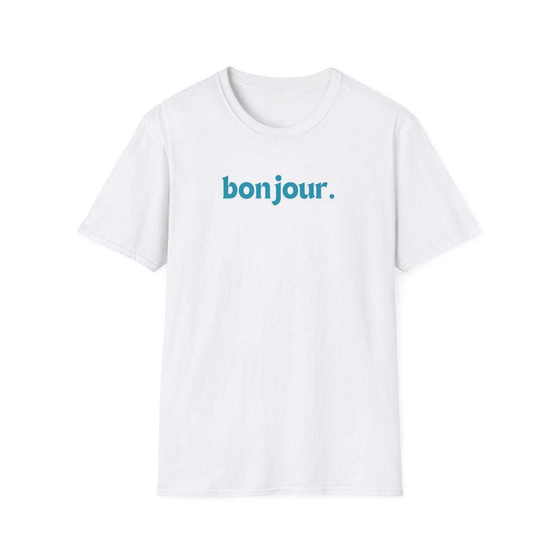 Bonjour. Unisex Softstyle T-Shirt