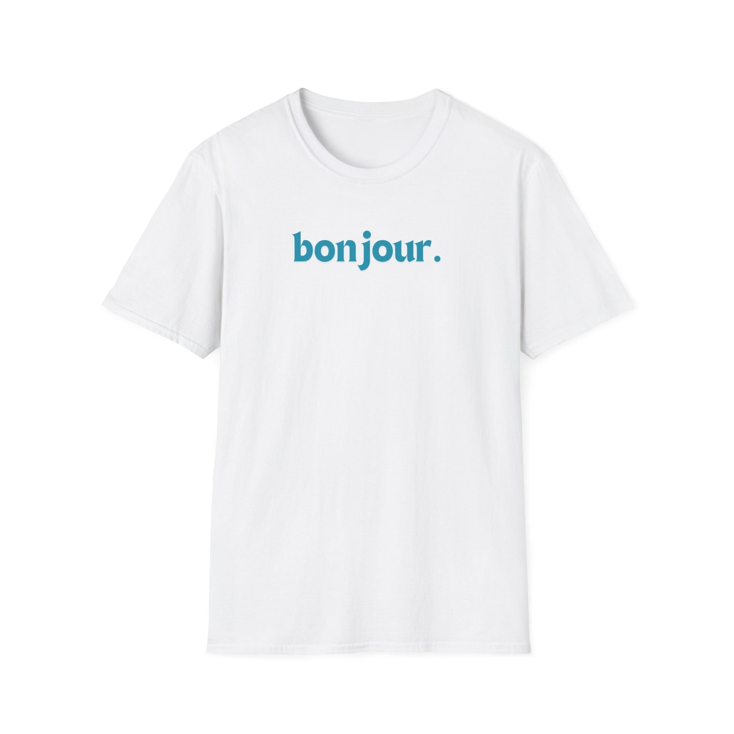 Bonjour. Unisex Softstyle T-Shirt