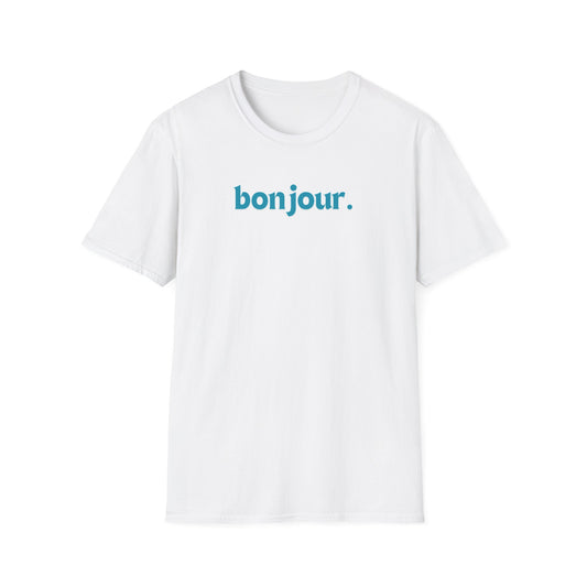 Bonjour. Unisex Softstyle T-Shirt