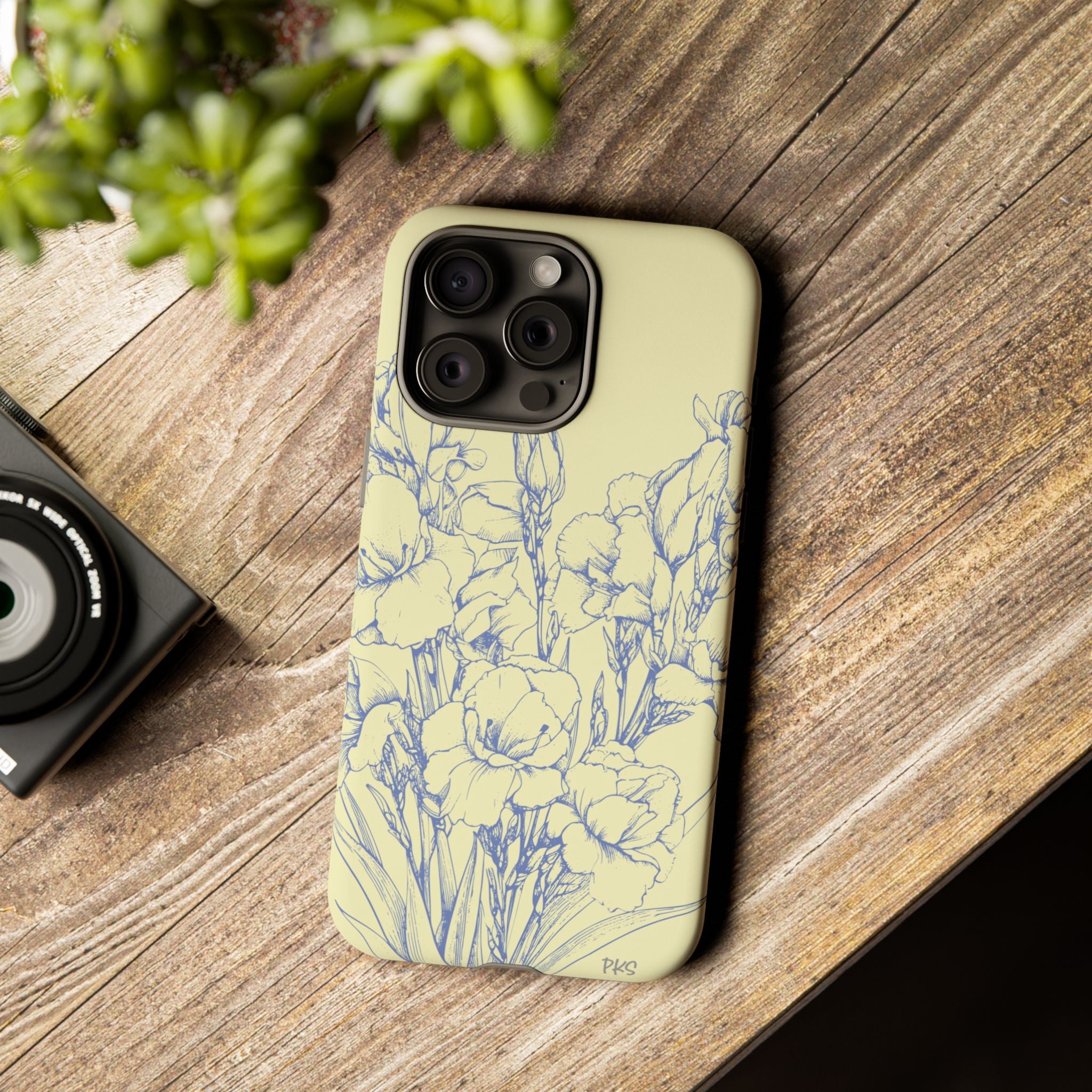 Garden in Blue Phone Case -  Tough Phone Case