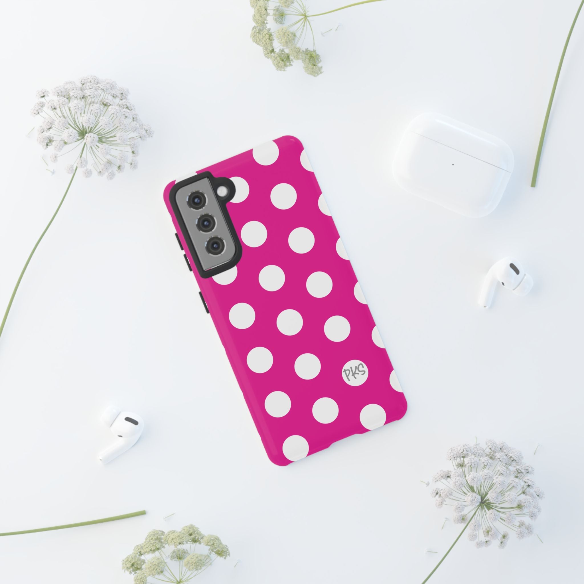 Pink Lemonade Dots – Cute Protective iPhone Cover