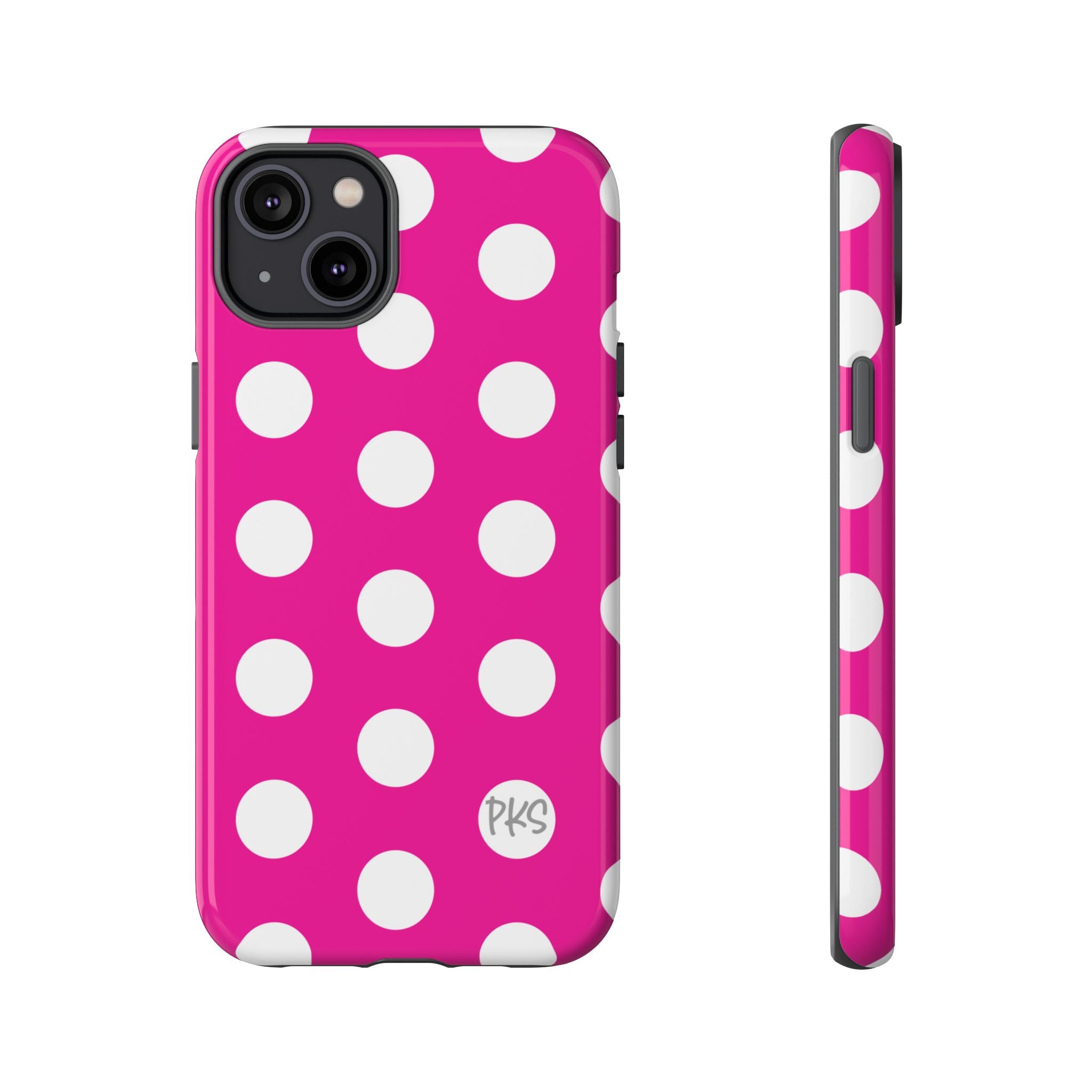 Pink Lemonade Dots – Cute Protective iPhone Cover