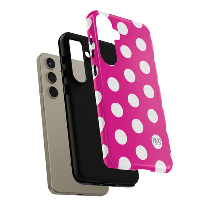 Pink Lemonade Dots – Cute Protective iPhone Cover