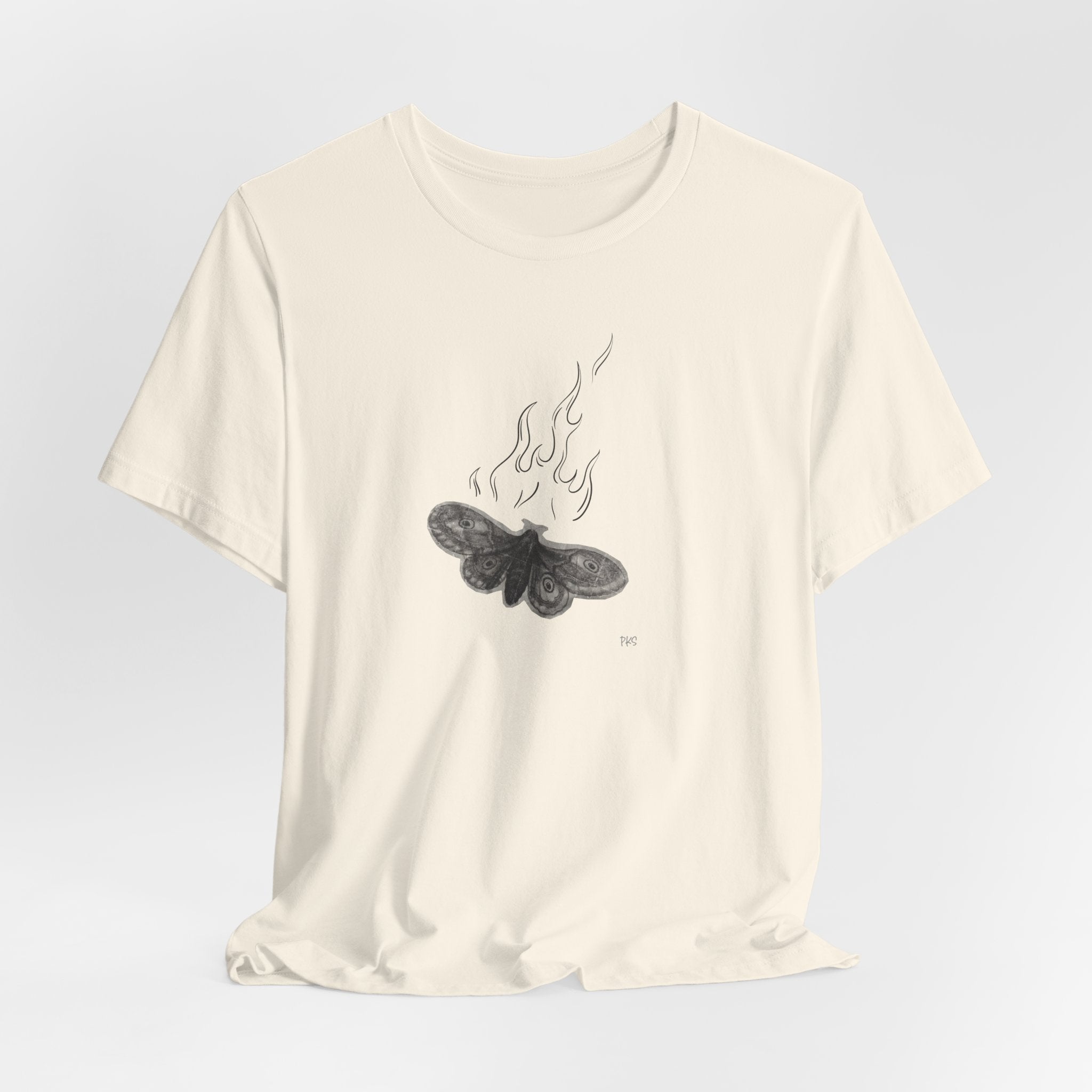Vintage Style Butterfly to a Flame Tee