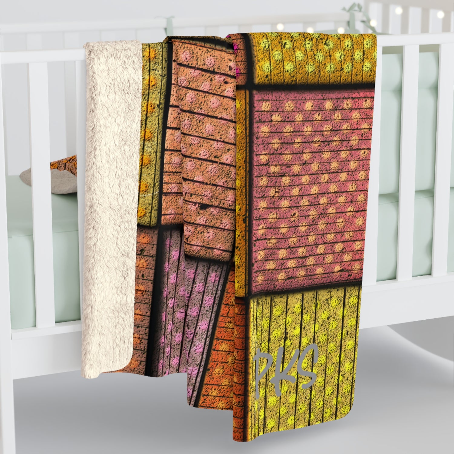 Autumn Hugs Sherpa Fleece Blanket