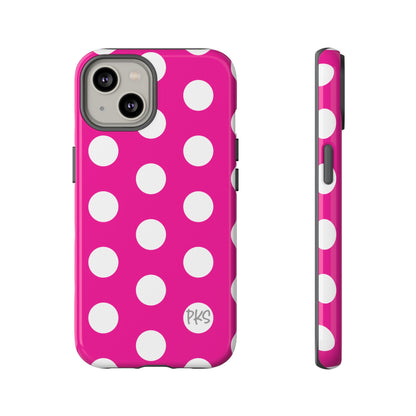 Pink Lemonade Dots – Cute Protective iPhone Cover