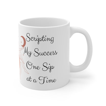 Scripting My Success One Sip at A Time Mug 11oz