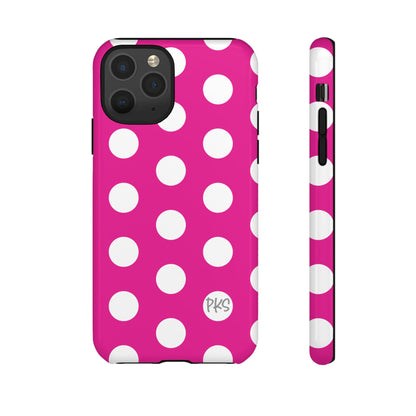Pink Lemonade Dots – Cute Protective iPhone Cover