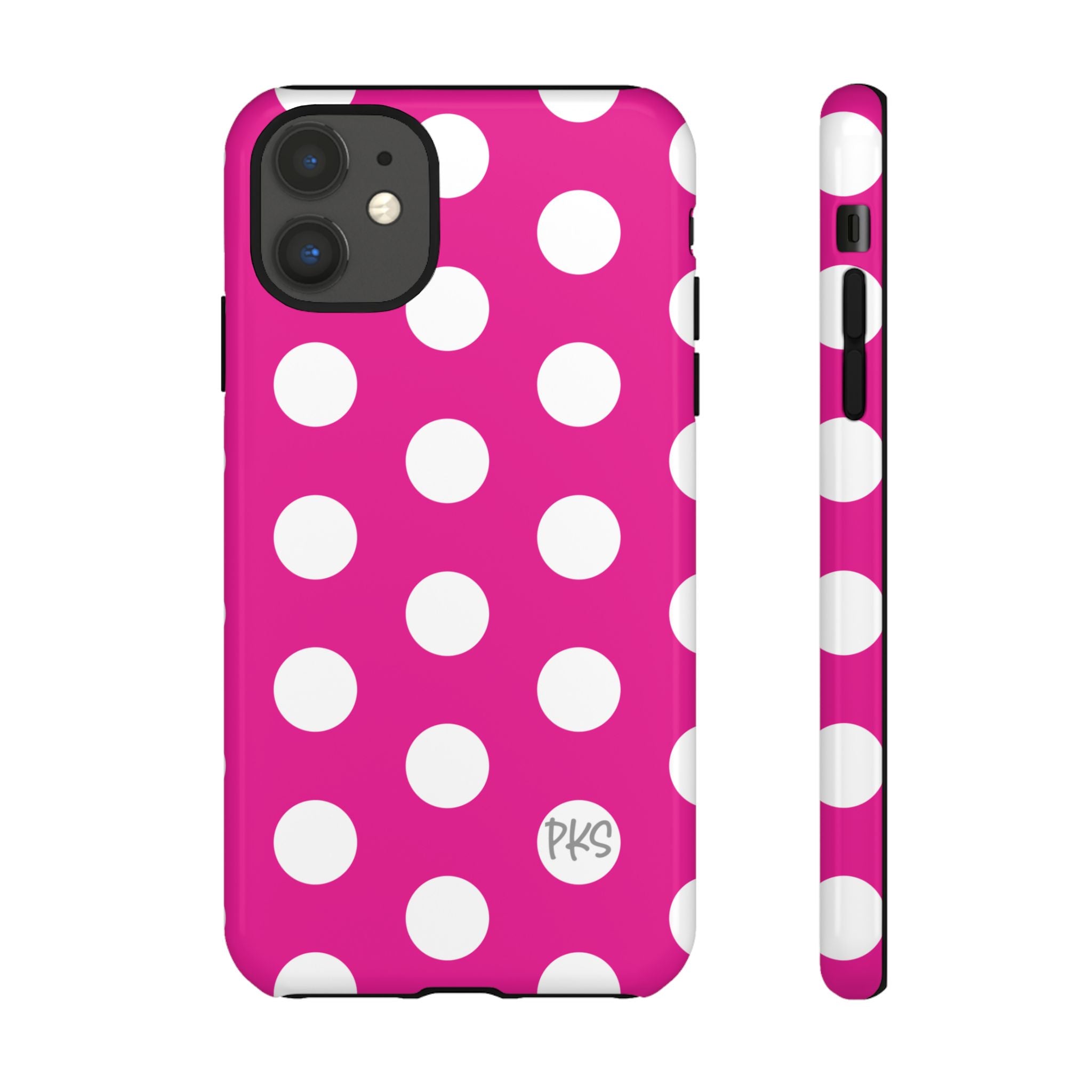 Pink Lemonade Dots – Cute Protective iPhone Cover