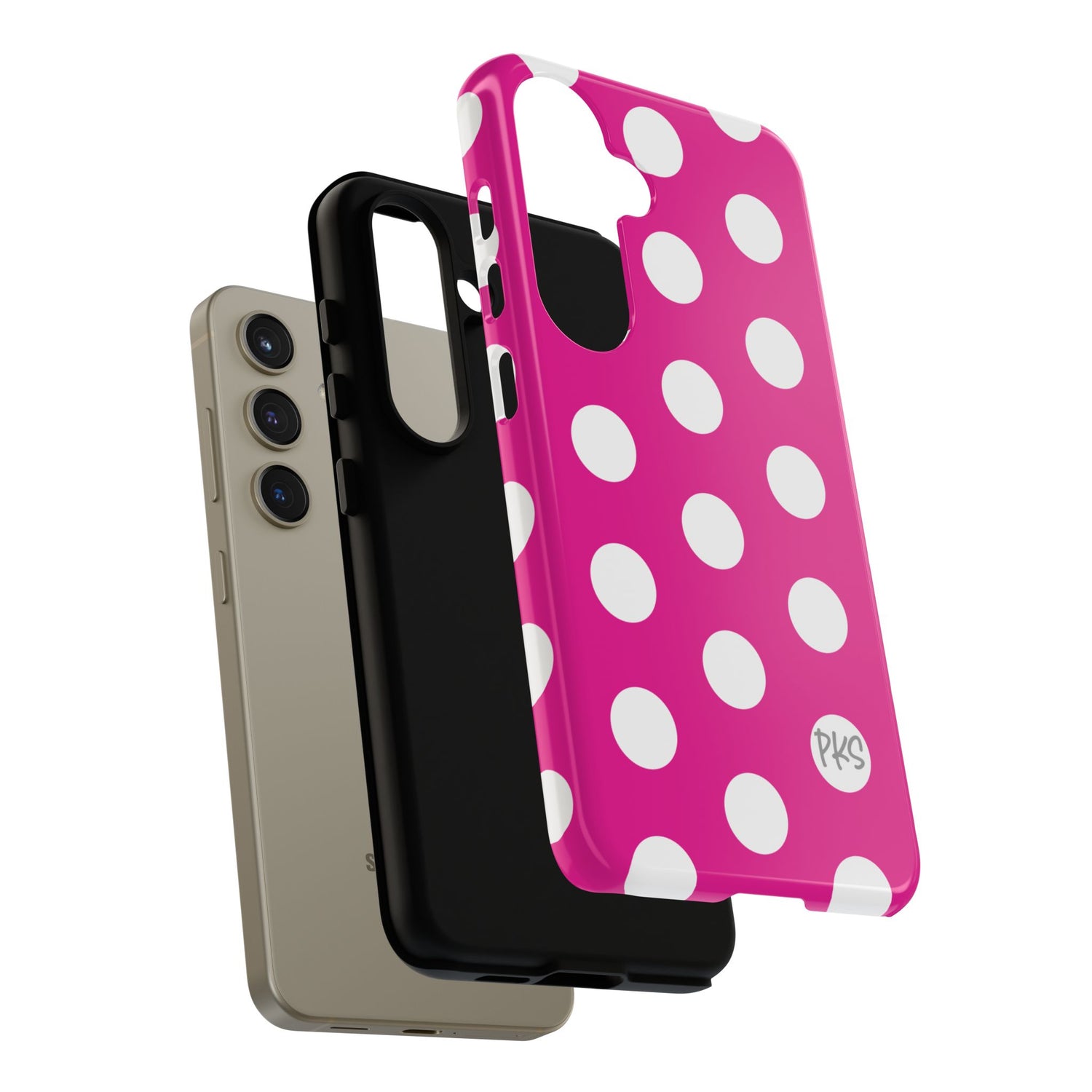 Pink Lemonade Dots – Cute Protective iPhone Cover