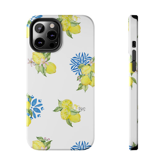 Limoni Sulle Piastrelle Tough Phone Cases