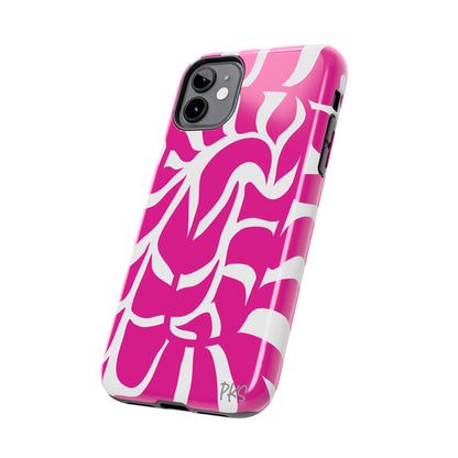 Pink Vine Tough Phone Cases