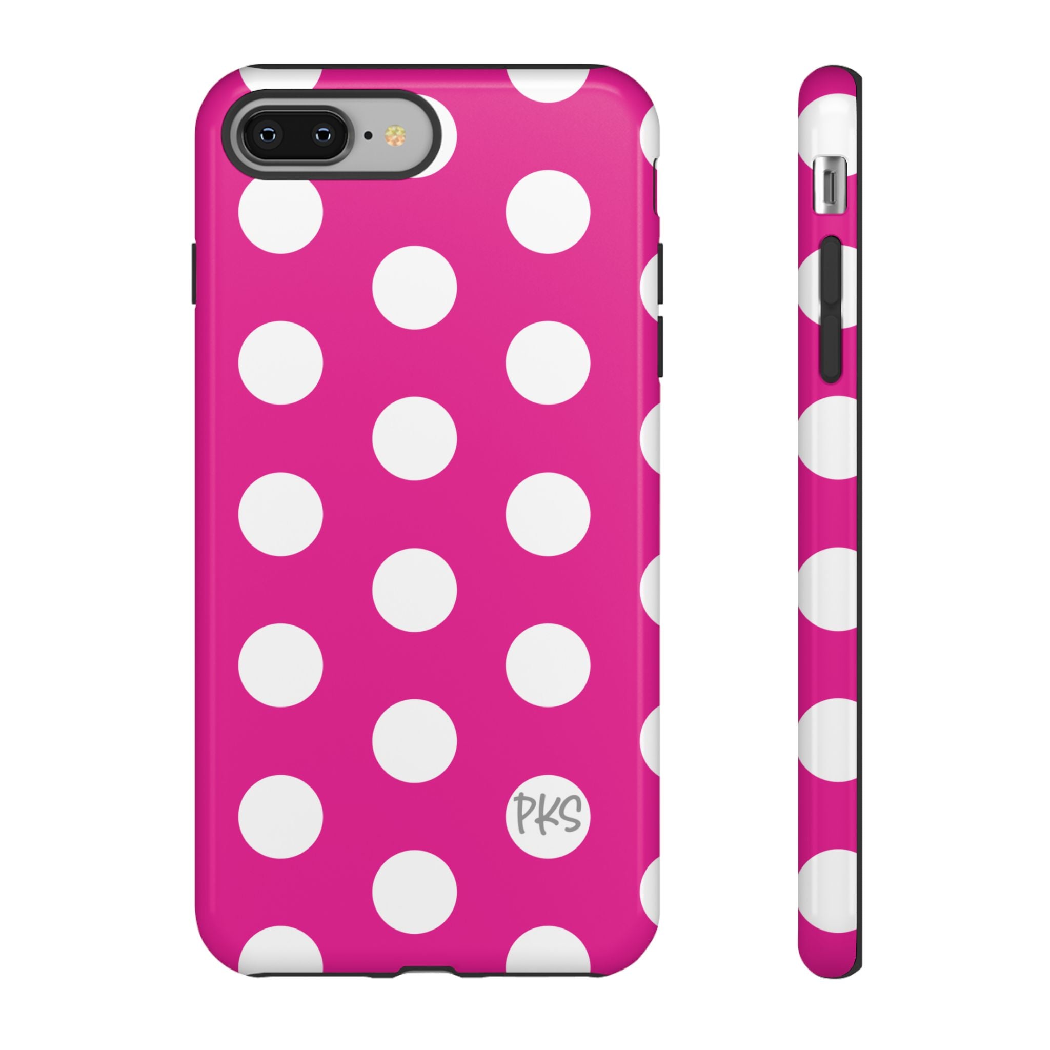 Pink Lemonade Dots – Cute Protective iPhone Cover