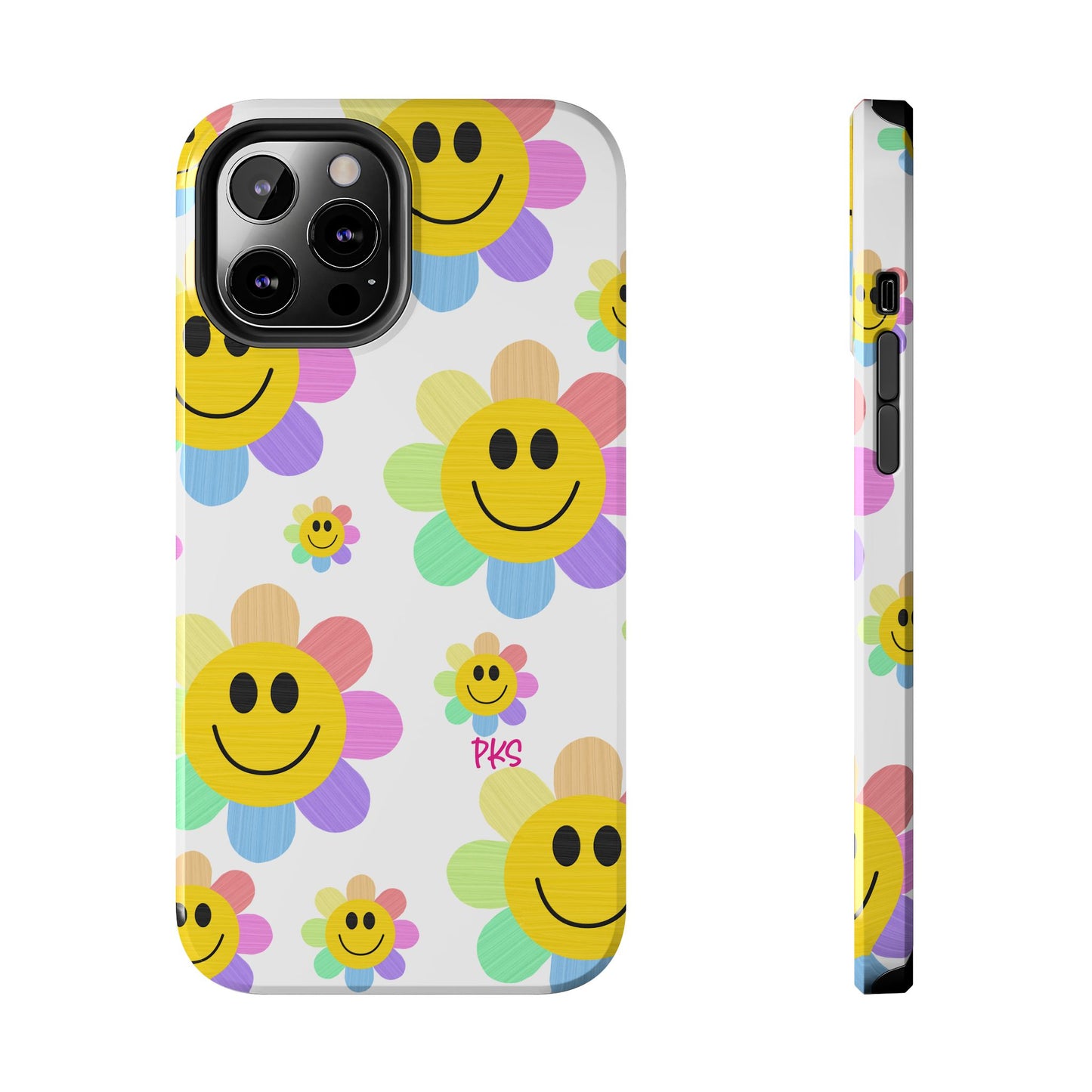 Happy Flower Power Tough Phone Cases