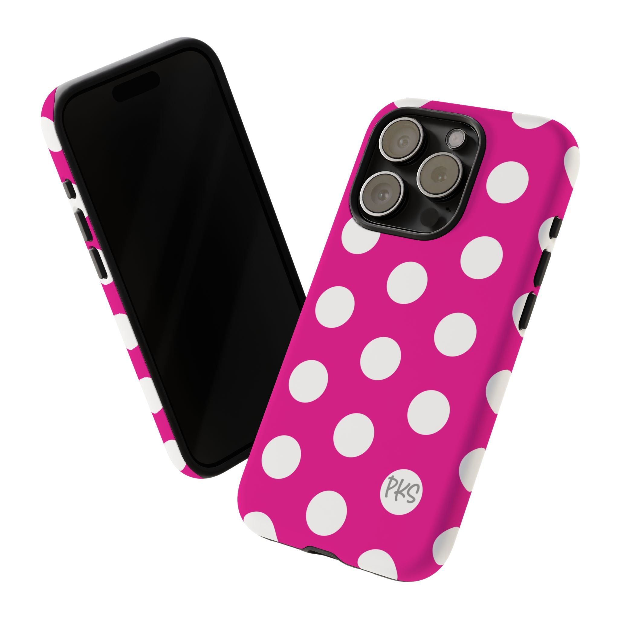 Pink Lemonade Dots – Cute Protective iPhone Cover