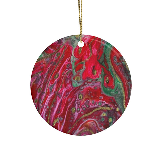 Scarlet Symphony by La Tour Collections for PKS Ceramic Ornaments (1pcs, 5pcs, 10pcs, 20pcs)