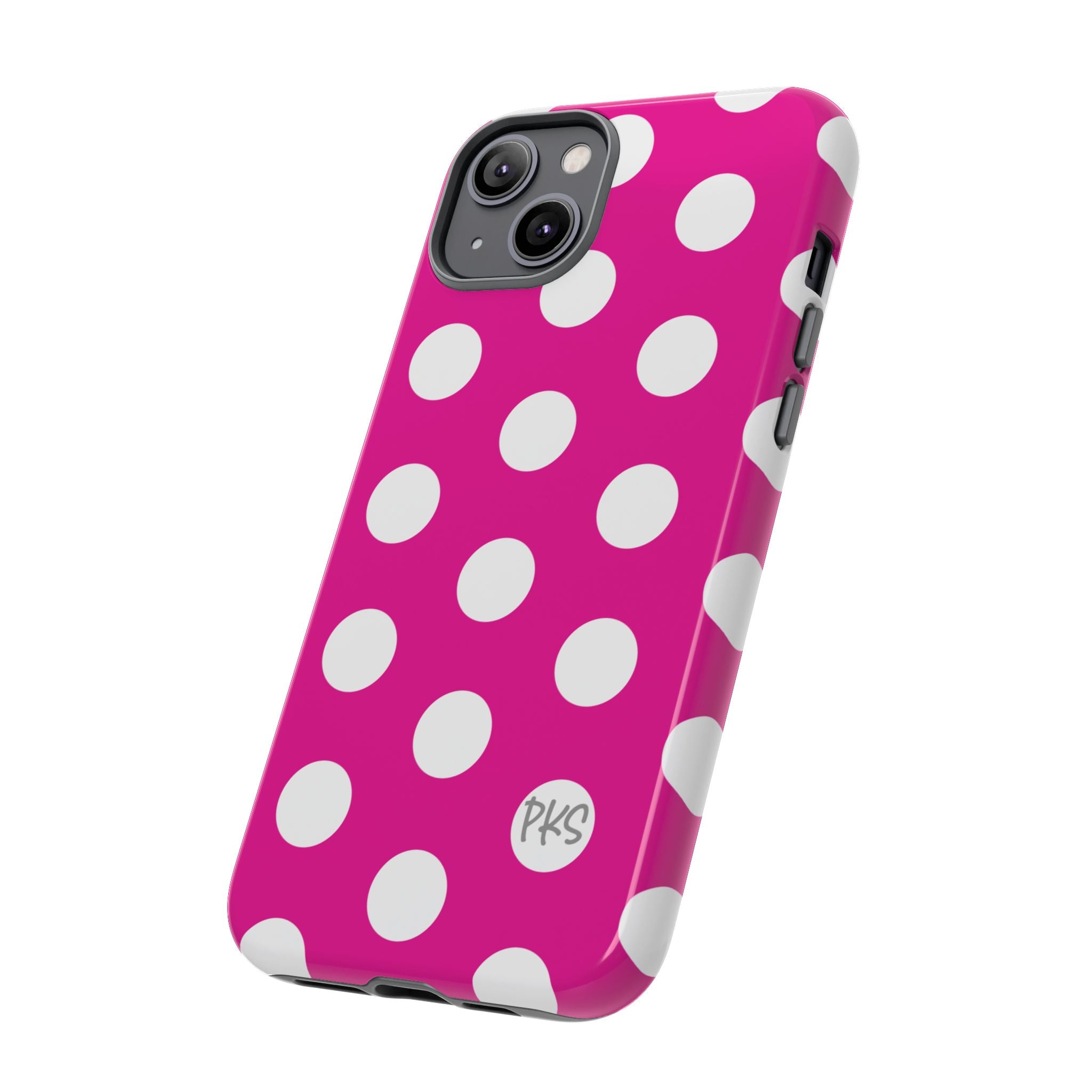 Pink Lemonade Dots – Cute Protective iPhone Cover